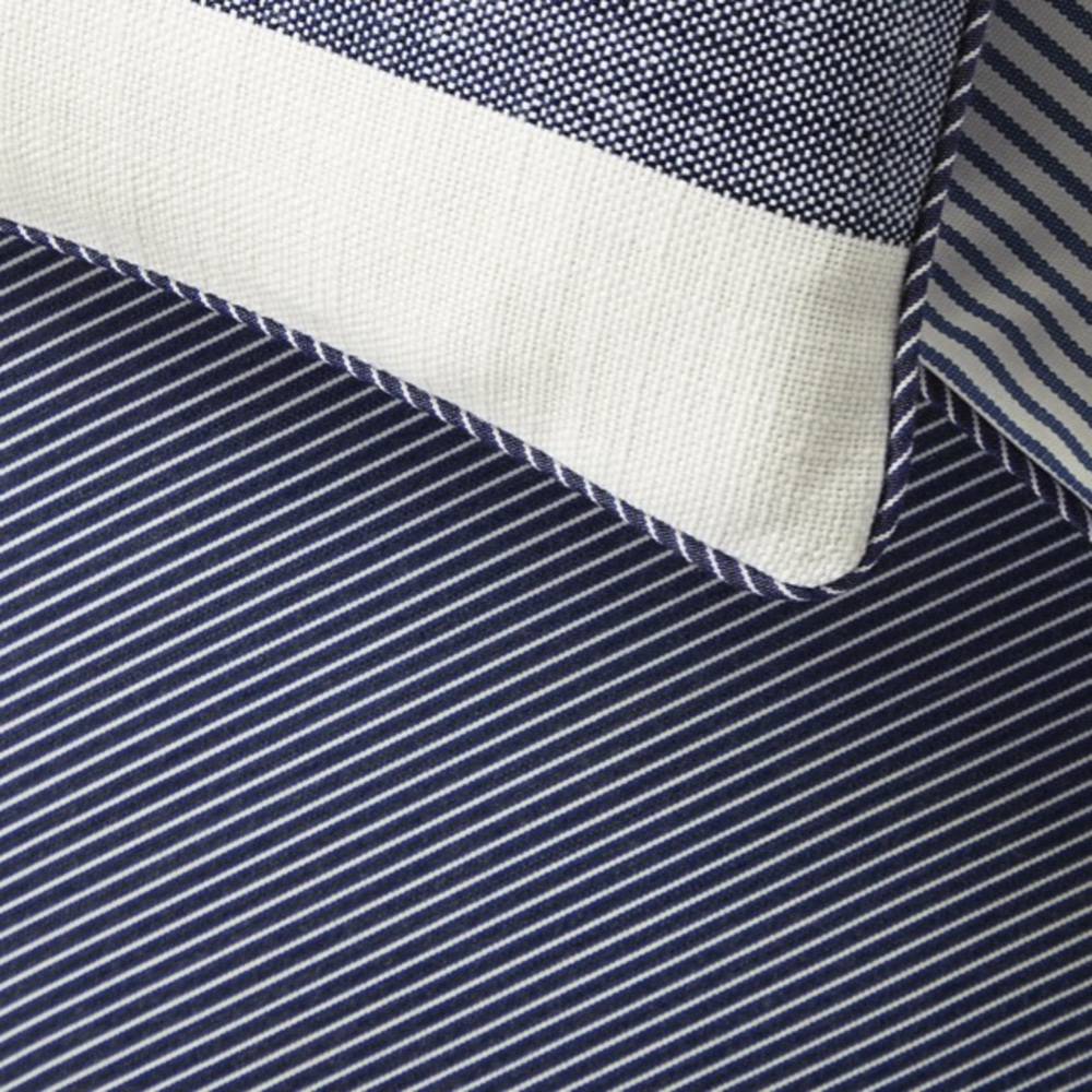 Serena & Lily Prnials Pinstripe Pillow Cover Outdr